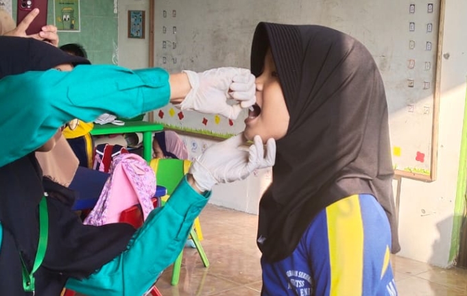 SIT Fathona Muara Enim Dukung Program PIN Polio