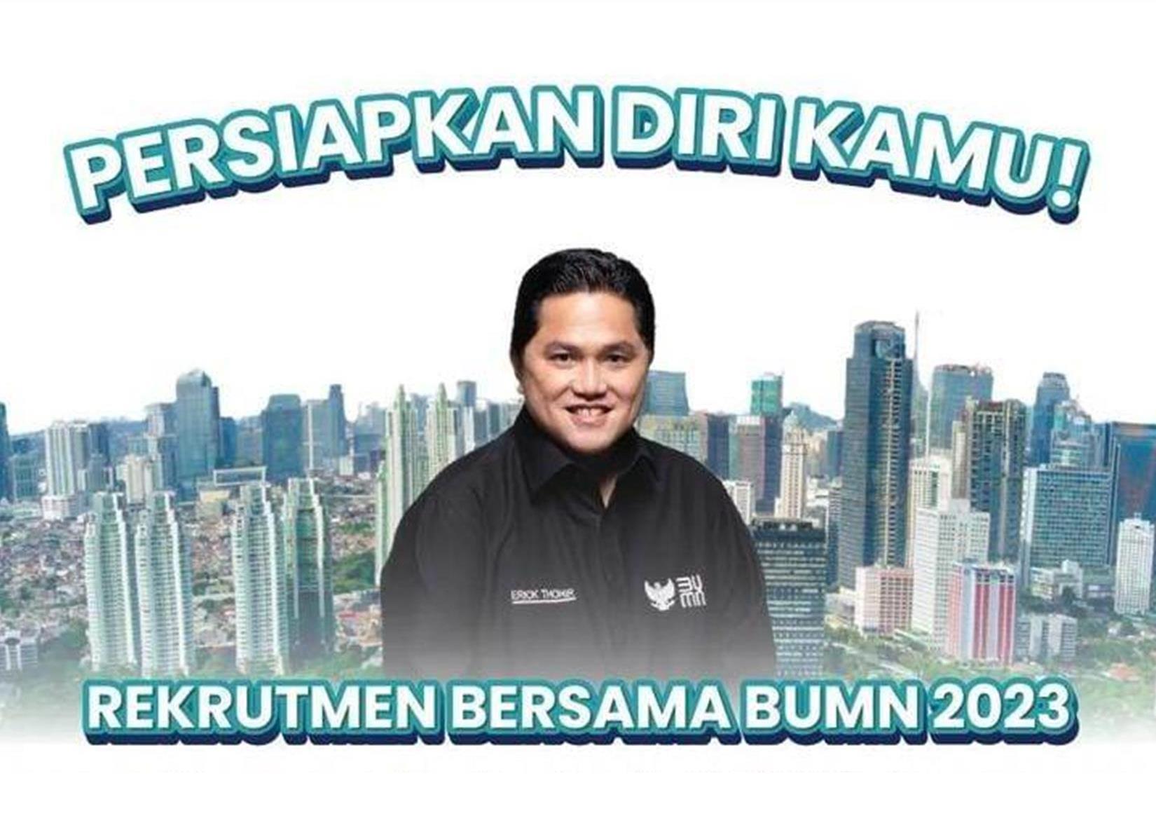 Pendaftaran Rekrutmen Bersama BUMN Diundur Hingga 11 Mei 2023