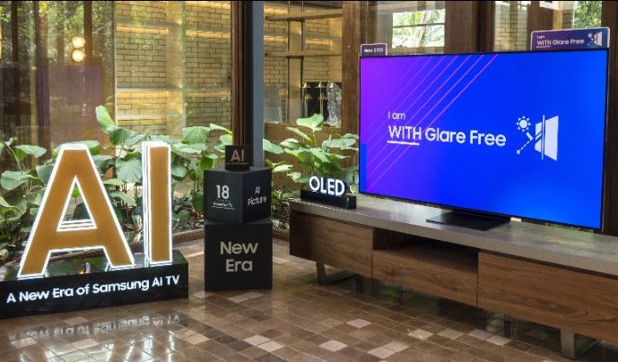 Samsung OLED TV Makin Wow dengan AI dan Layar Bebas Pantulan