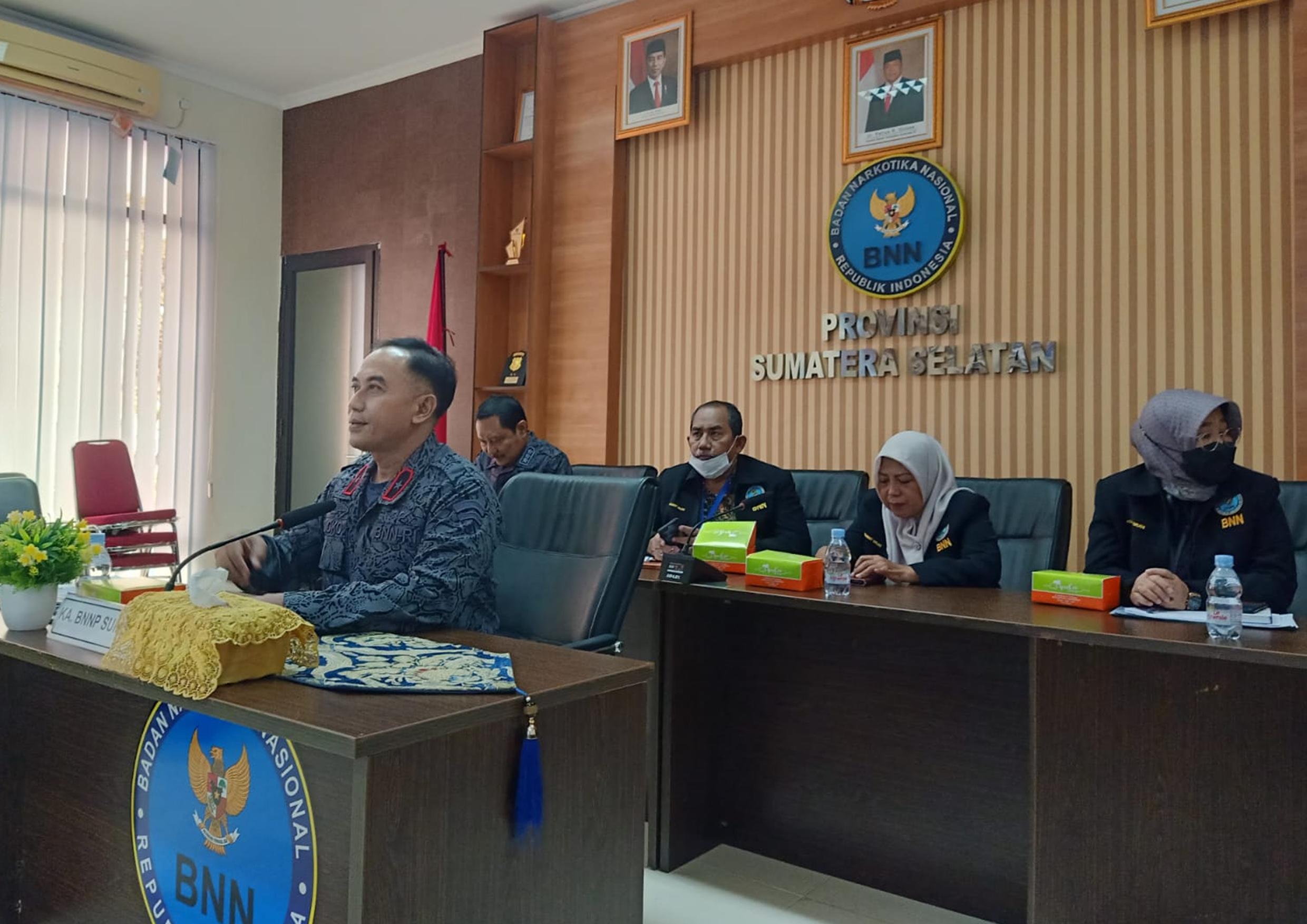 Waduh! Sumatera Selatan Peringkat Kedua Kasus Peredaran Narkoba
