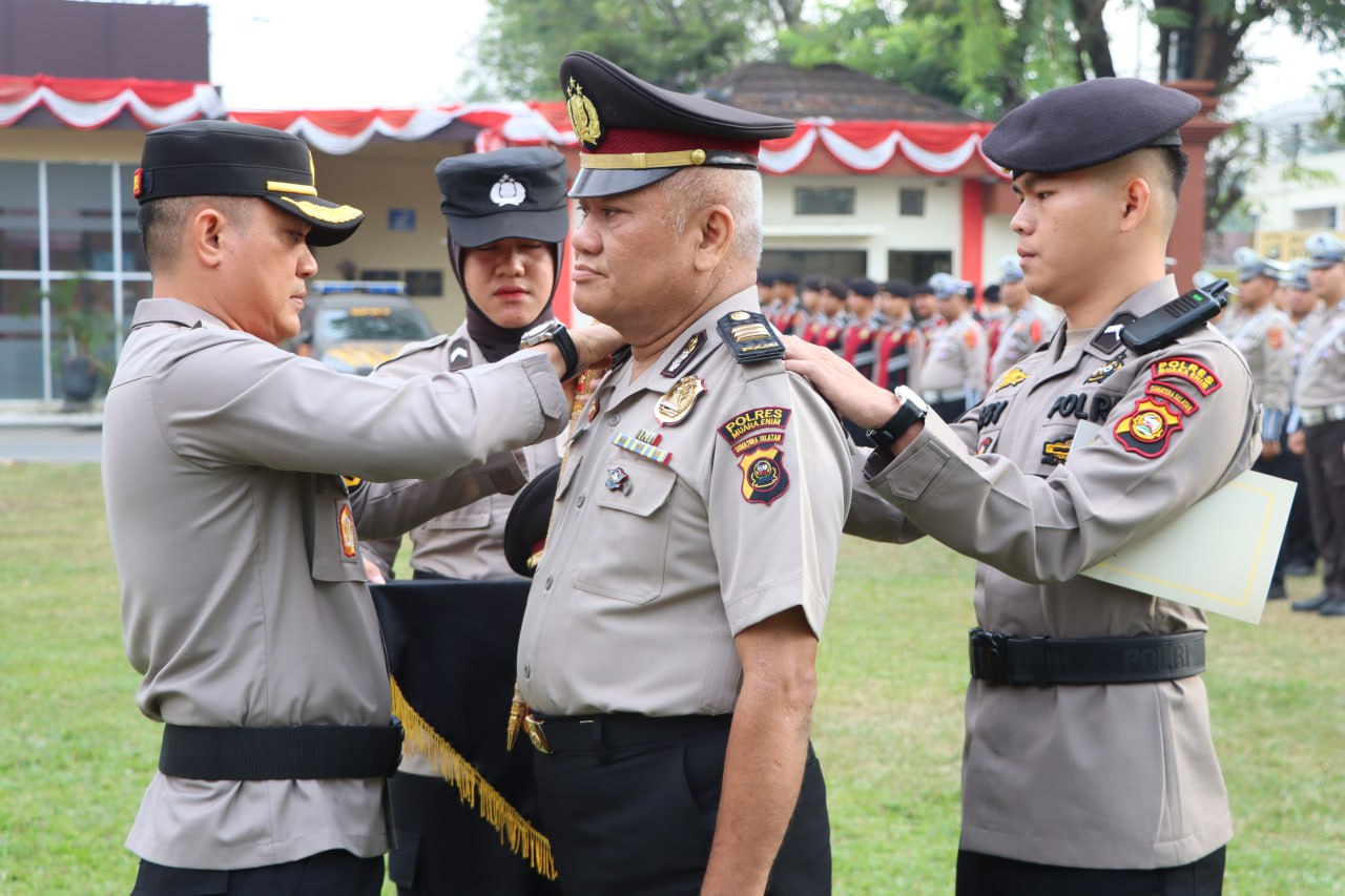 Jelang Purna Bhakti, AKP Fatahullah Naik Pangkat Satu Tingkat, Kini Jadi Kompol