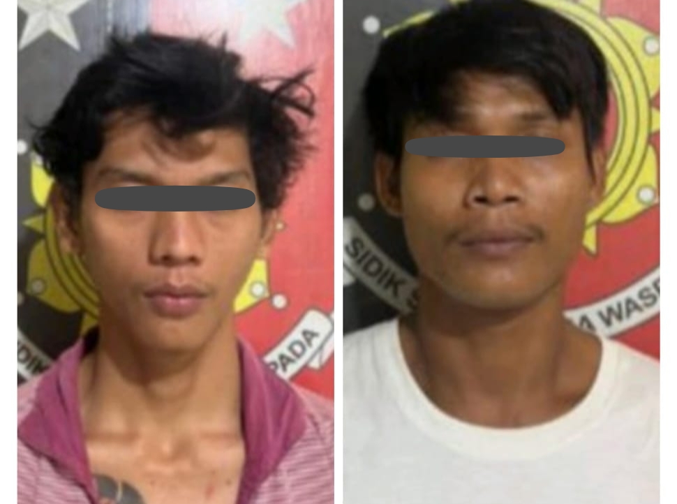 Tim Trabazz Polsek Gunung Megang Ringkus 2 Pencuri Burung Murai Batu