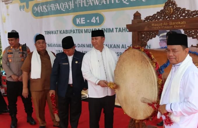 Wujudkan Generasi Qurani, Pj Bupati Muara Enim Buka MTQ ke-41 di Lubai Ulu