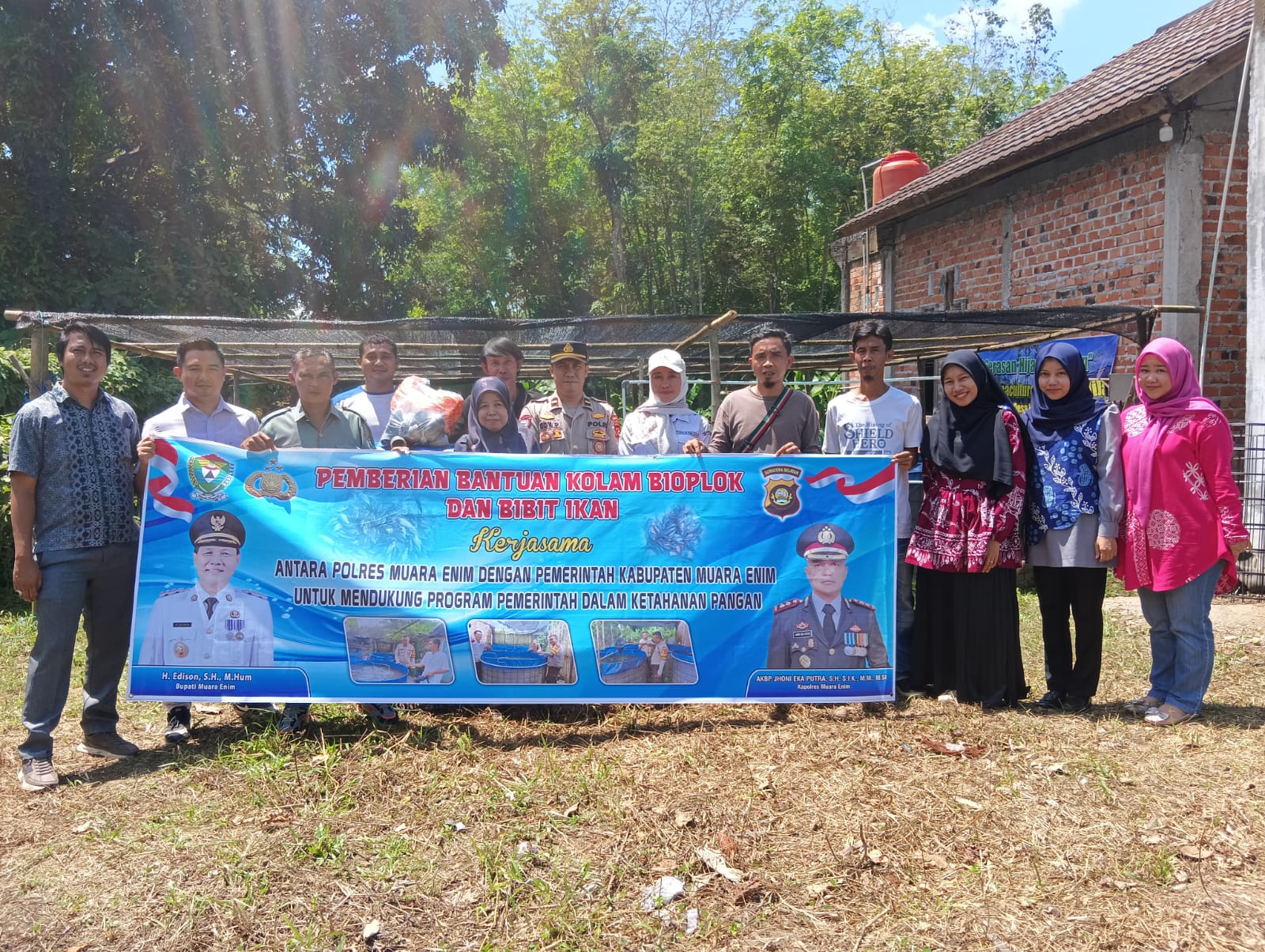 Kolaborasi Polres dan Pemkab Muara Enim Perkuat Ketahanan Pangan