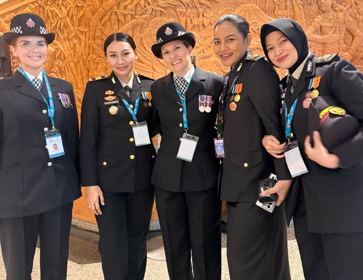AKP Nadhya Nabilla Belajar dari Polwan Berbagai Negara