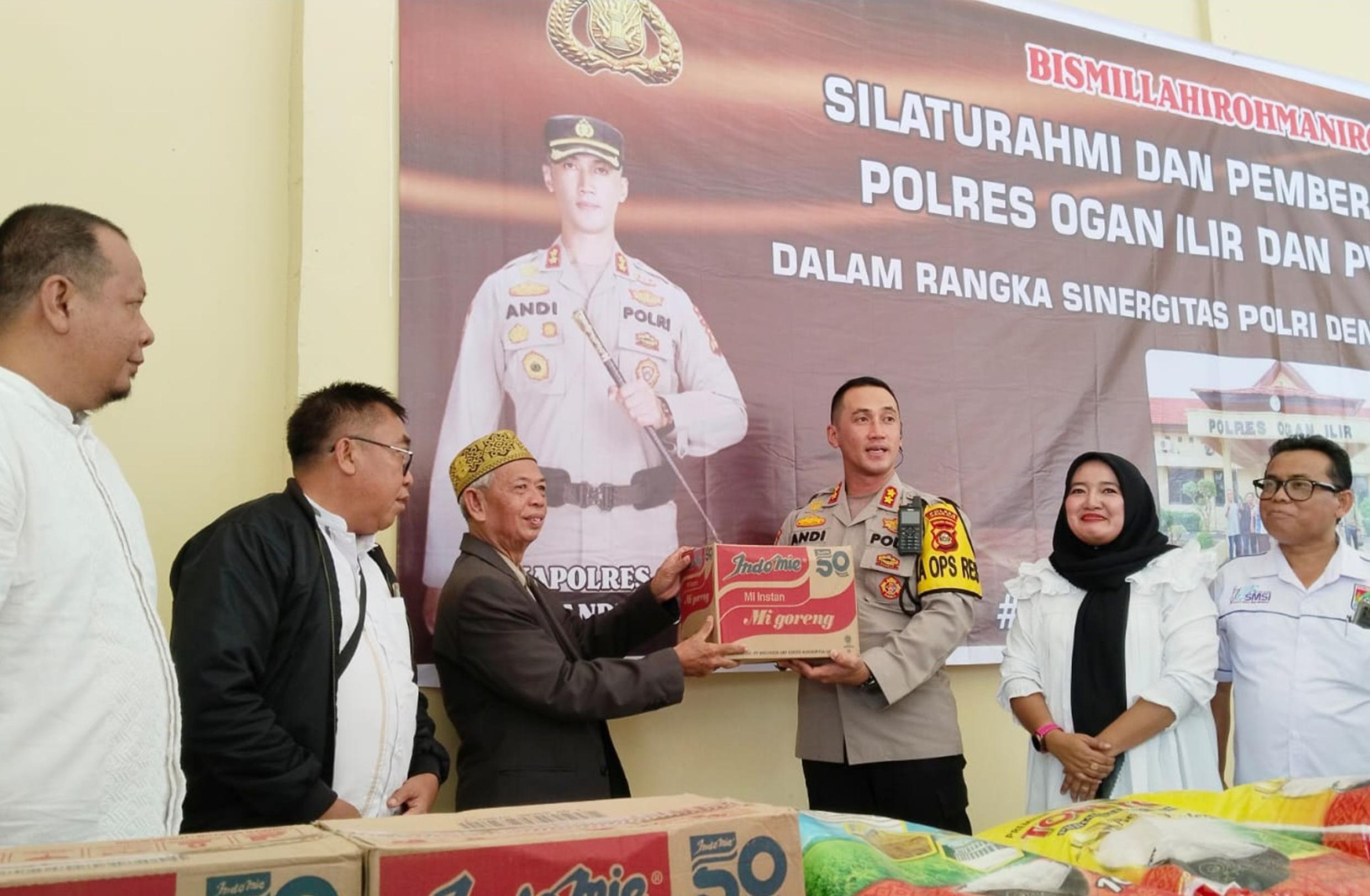 80 Pewarta Terima Tali Asih dari Polres Ogan Ilir Polda Sumsel