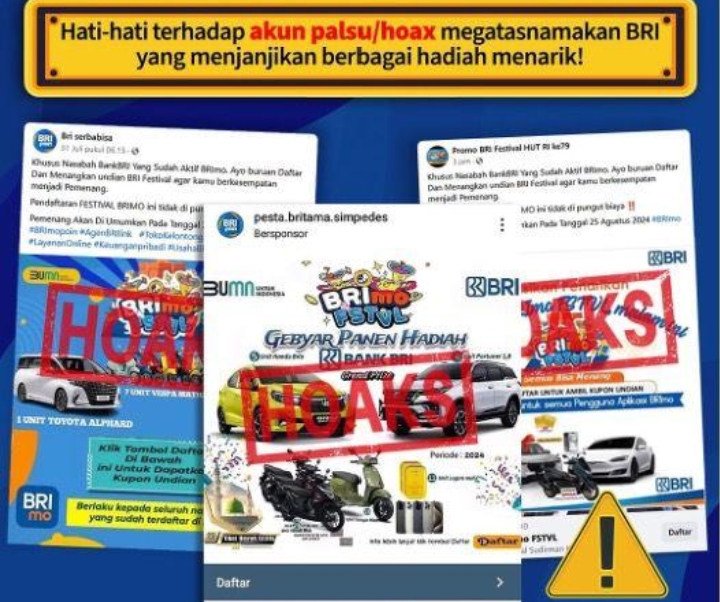 Waspada Penipuan, Ini Cara Bedakan BRImo FSTVL yang Asli dan Palsu! 