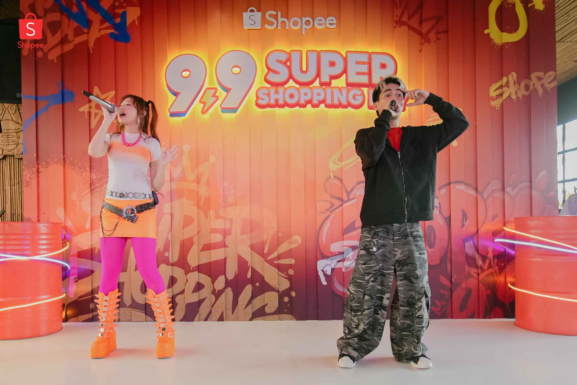 Jingle Shopee 9.9 x Naykilla & Tenxi Tembus Puluhan Juta Views di Sosmed