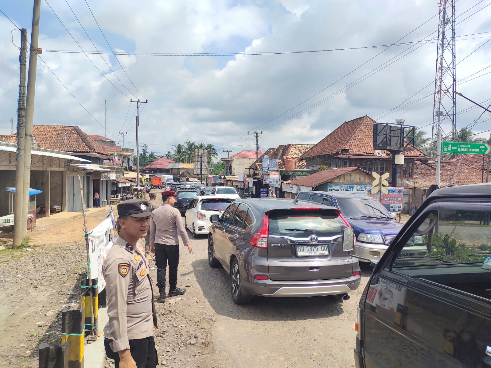 Arus Balik Lebaran Padati Simpang Belimbing