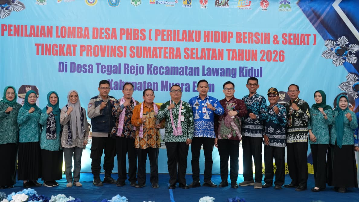 Desa Tegal Rejo Targetkan Juara 1 Lomba PHBS Tingkat Sumsel