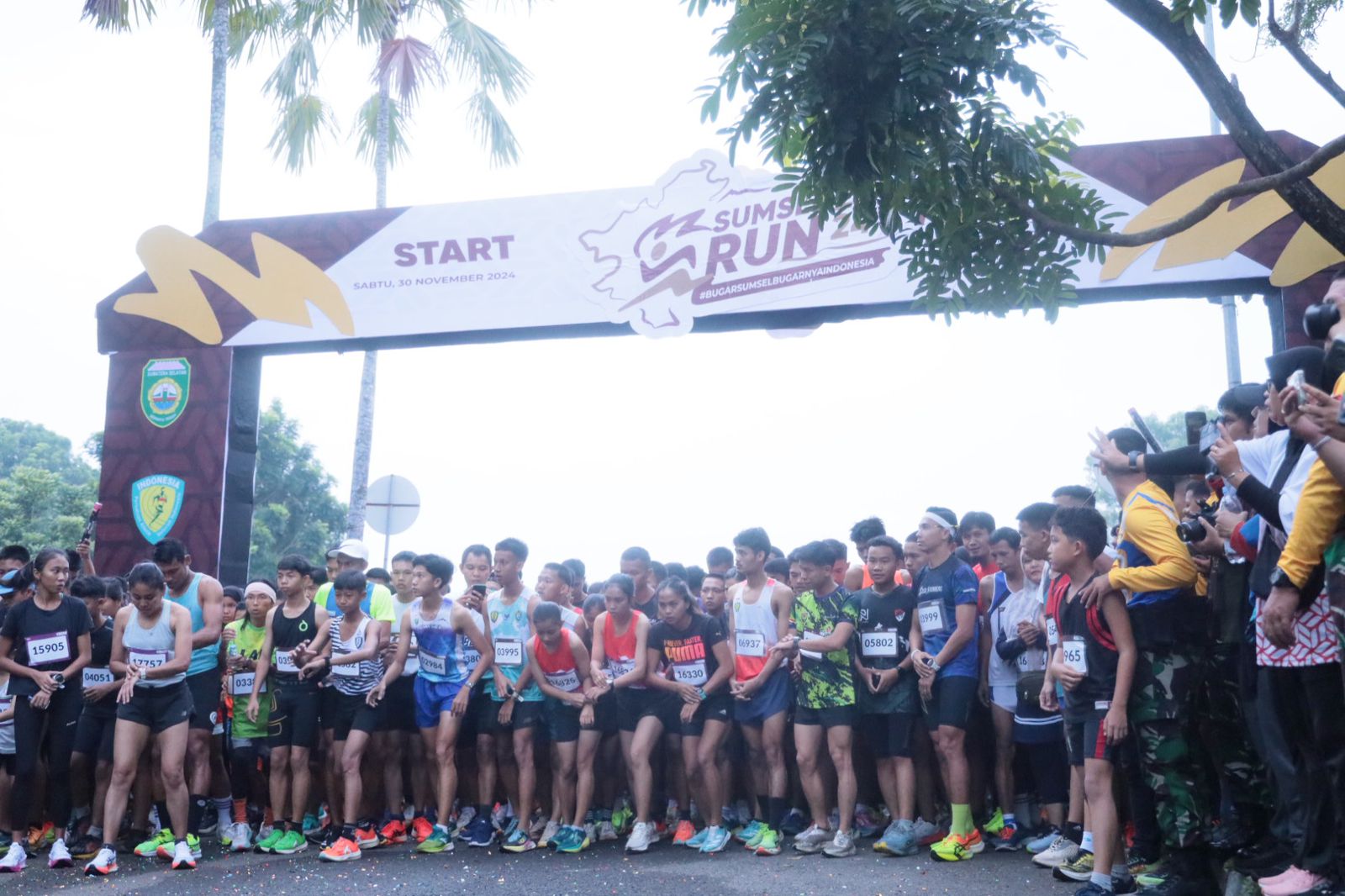 20 Ribu Pelari Ramaikan Sumsel Run 2024 di JSC Palembang