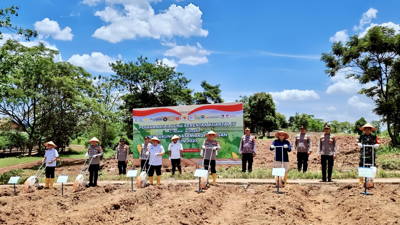 Kolaborasi Wujudkan Ketahanan Pangan Melalui Program Penanaman Jagung