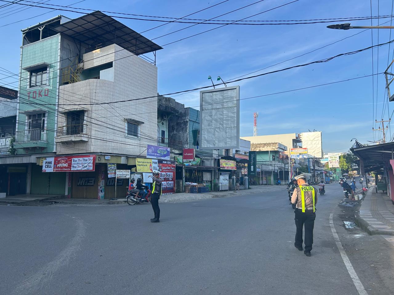 Strong Point Bikin Lalu Lintas di Muara Enim Lebih Aman
