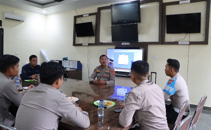 Tingkatkan SDM, Polres Muara Enim Gelar Sosialisasi Literasi Digital