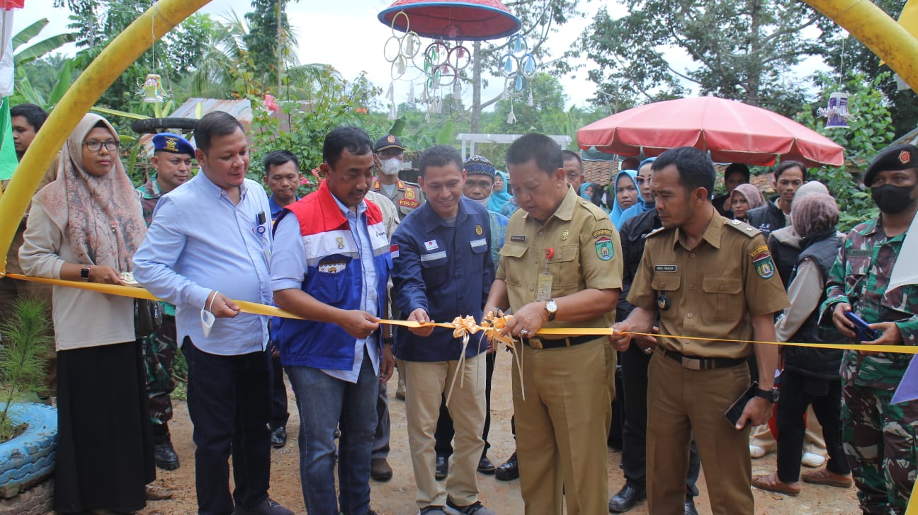 SKK Migas - Pertamina EP Limau Field Resmikan Program Bank Sampah dan MAS PEPI di Karya Mulya Prabumulih