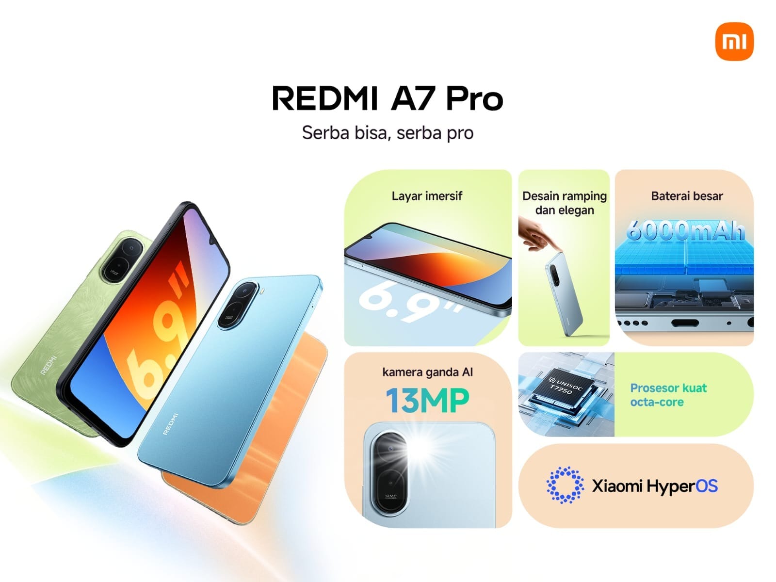 REDMI A7 Pro Jawab Kebutuhan Anak Muda dengan 5 Keunggulan