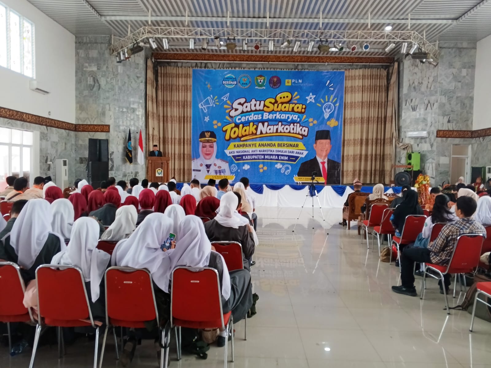 BNNK Ajak Pelajar Muara Enim Perangi Narkotika
