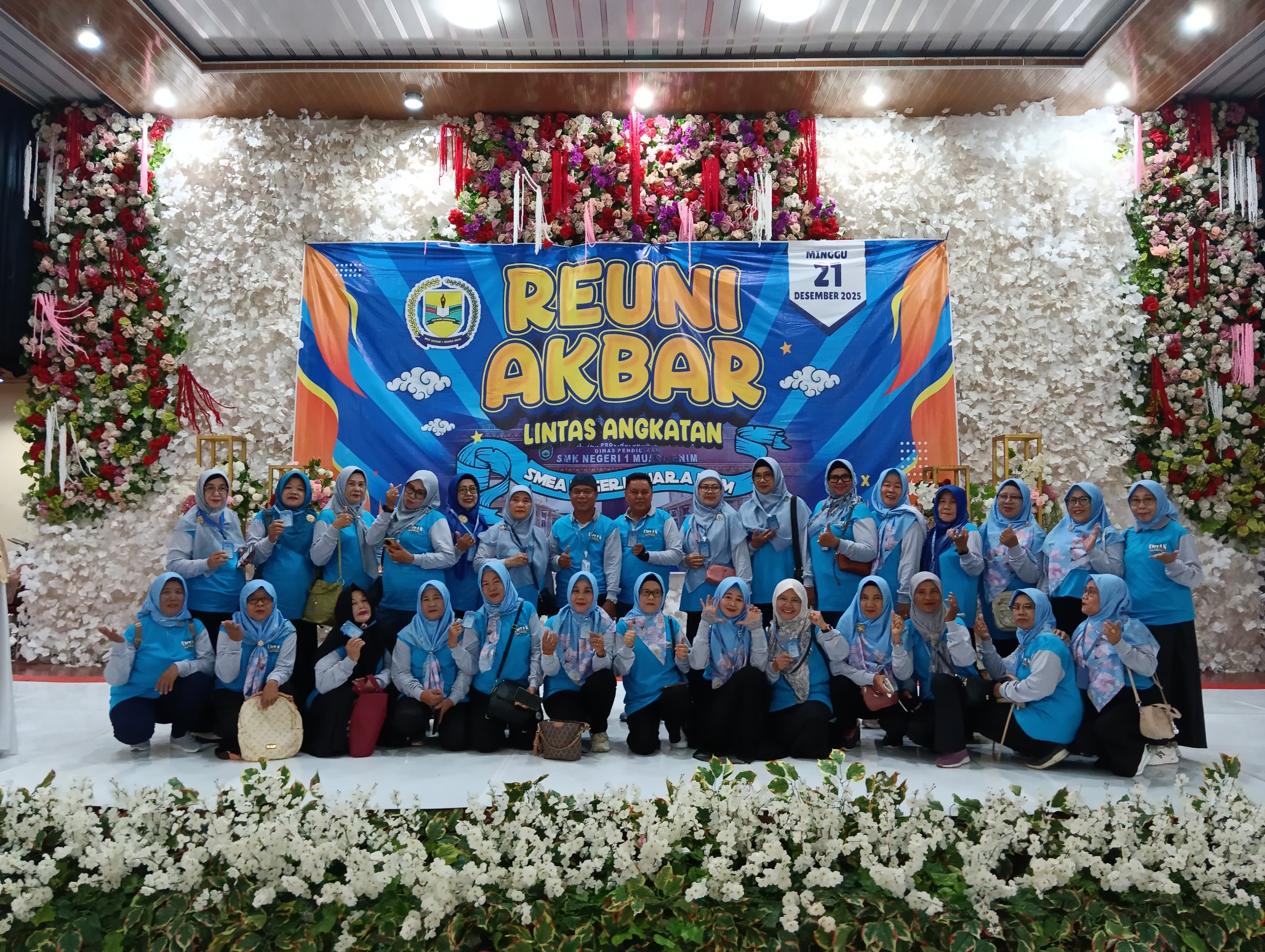 Alumni SMEA Muara Enim Lintas Angkatan Gelar Reuni Akbar, Sekaligus Galang Dana Pembangunan Masjid Sekolah