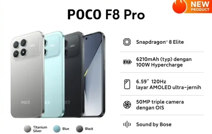 Mau Punya POCO F8 Pro? Yuk Intip Dulu Spesifikasinya