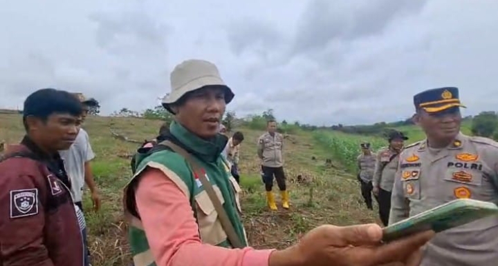 Polres Muara Enim Semangat Dukung Ketahanan Pangan