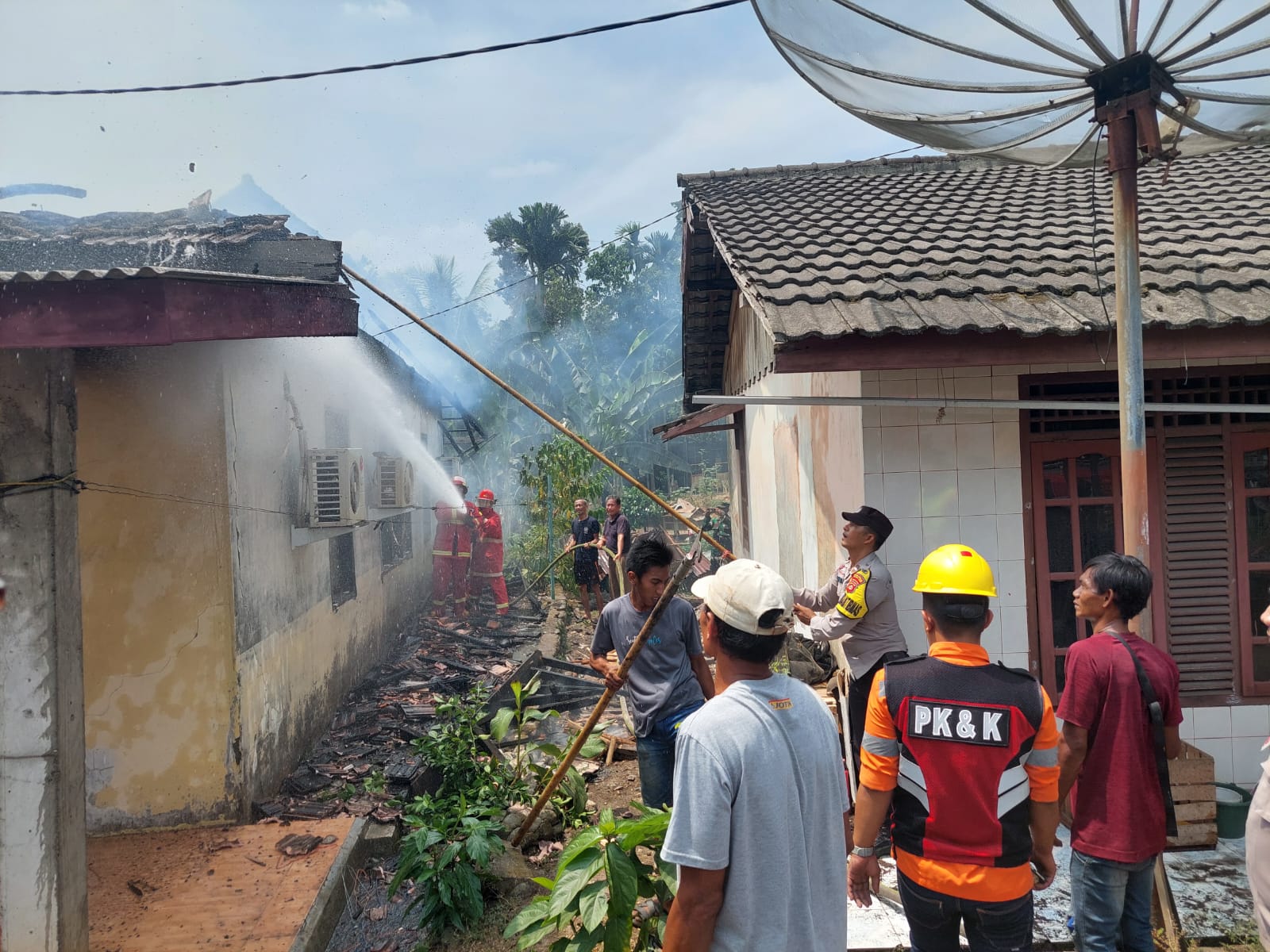 Mess PT MUM di Tanjung Enim Terbakar, Ini Diduga Jadi Penyebabnya