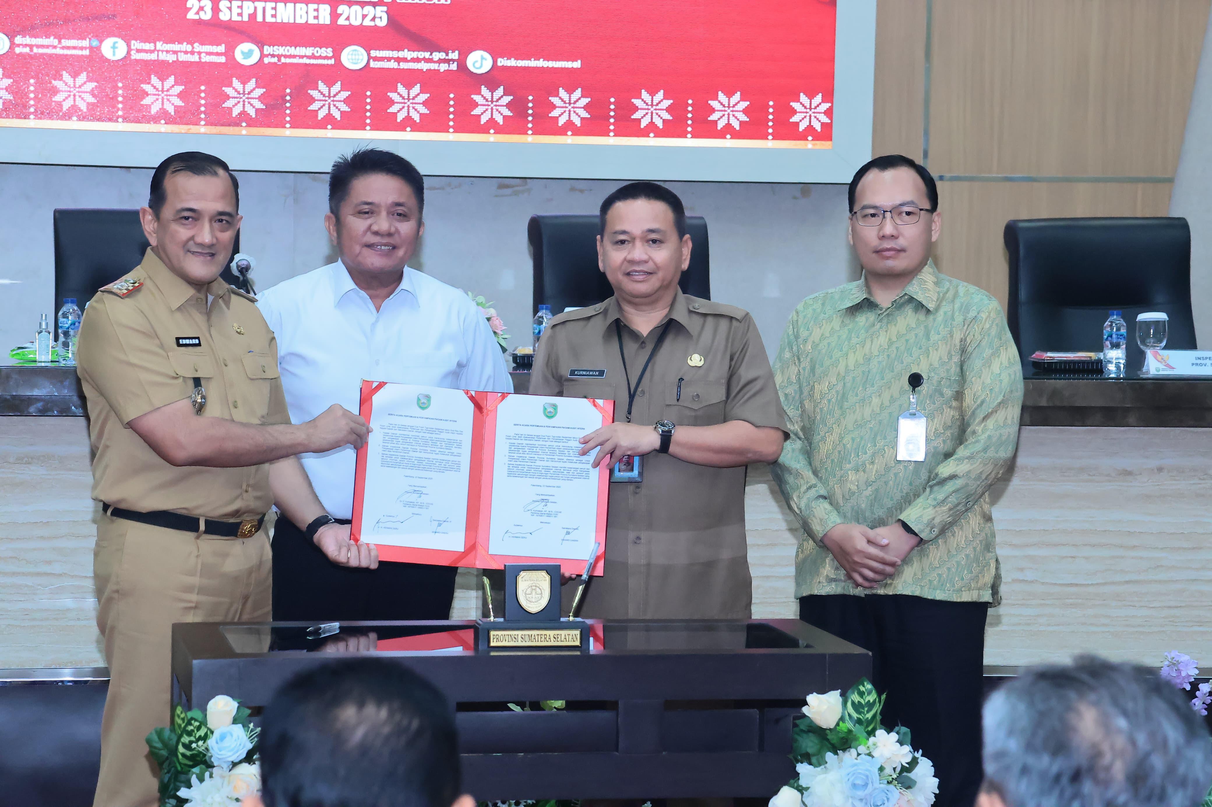 KPK dan Pemprov Sumsel Sepakat Perkuat Sinergi Cegah Korupsi