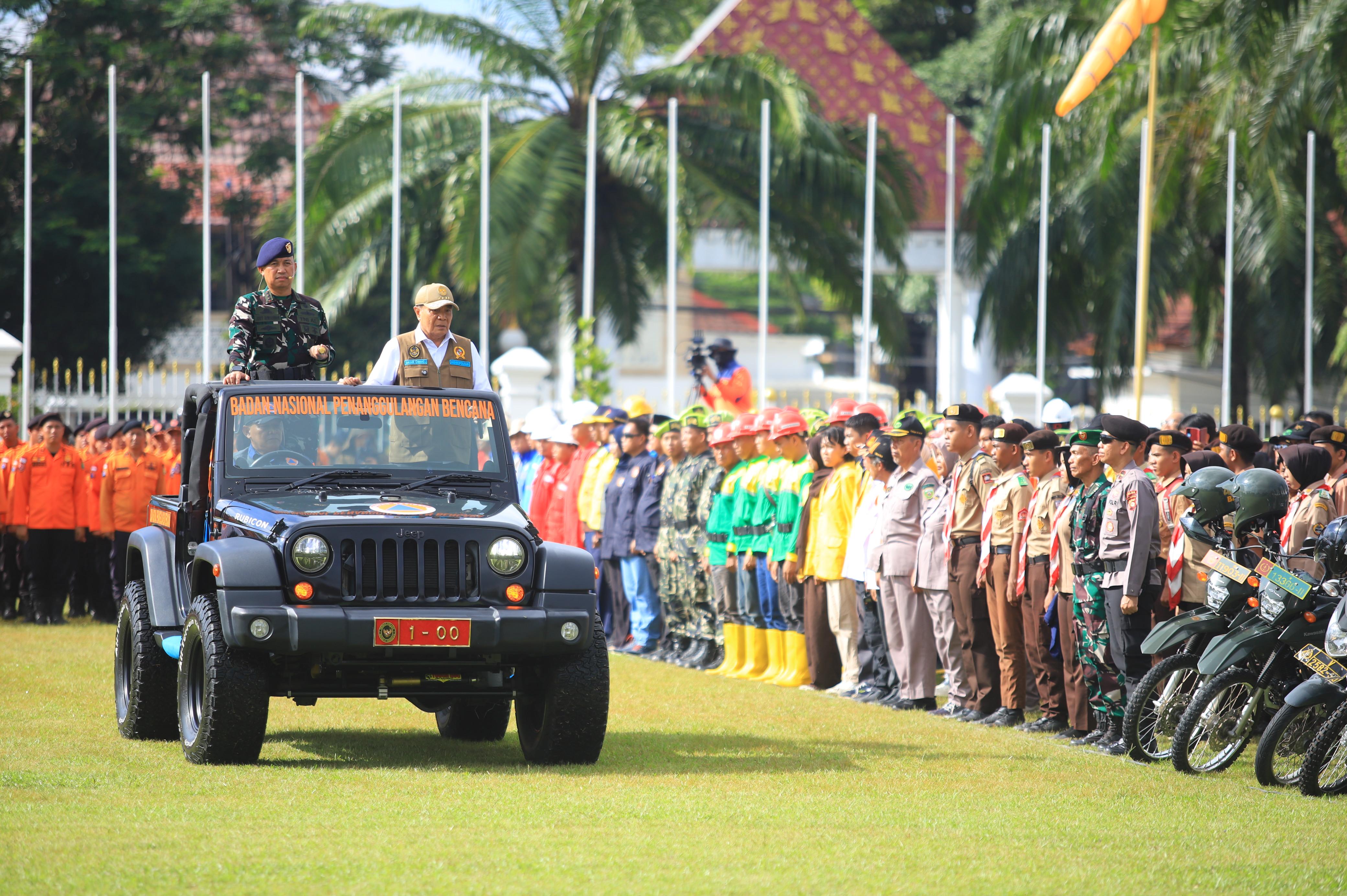 Gubernur Herman Deru dan Wagub Cik Ujang Tegaskan Kesiapsiagaan Sumsel Hadapi Karhutla 2026