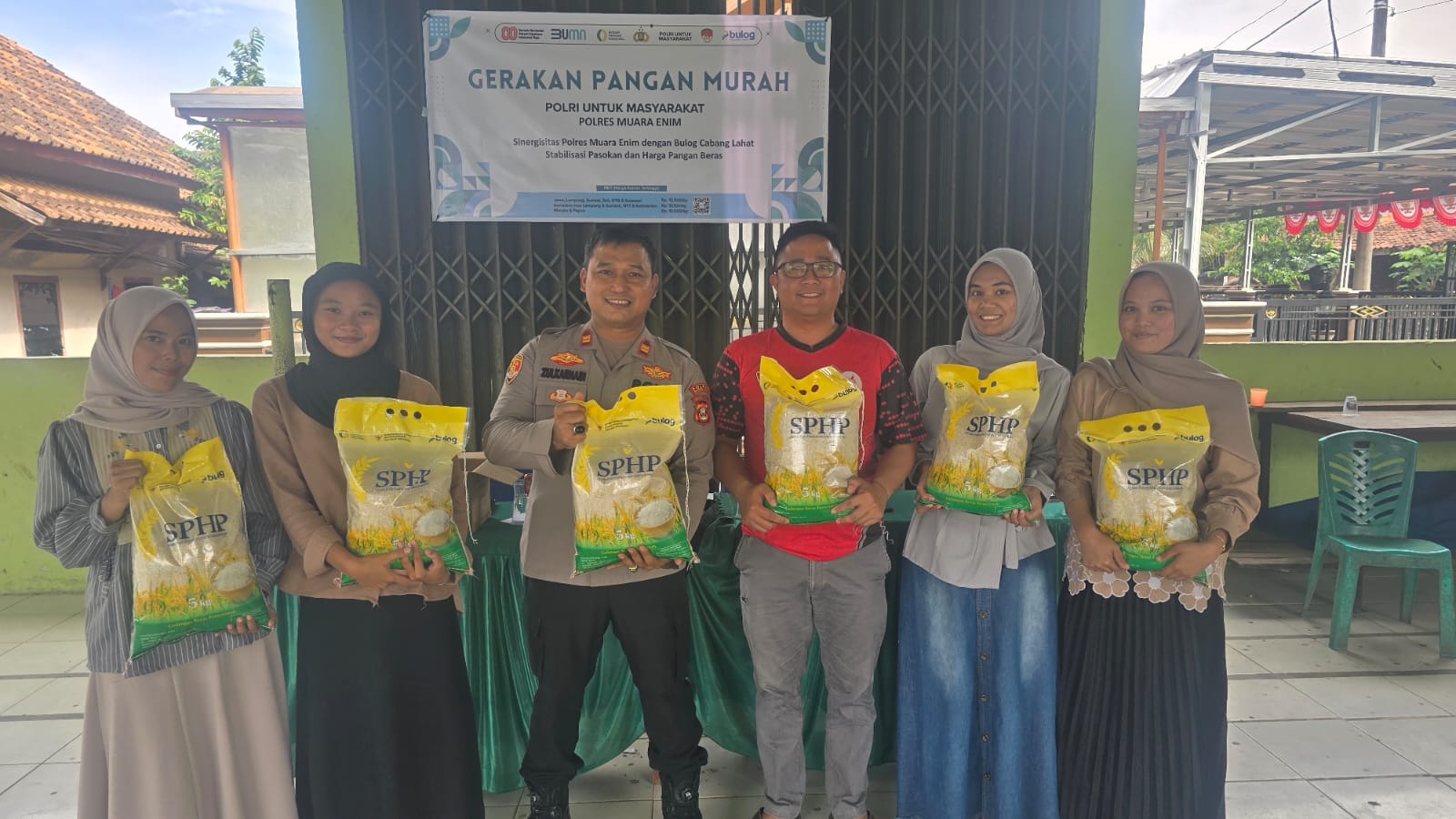 1.600 Warga di Kecamatan Rambang Rasakan Manfaat Gerakan Pangan Murah