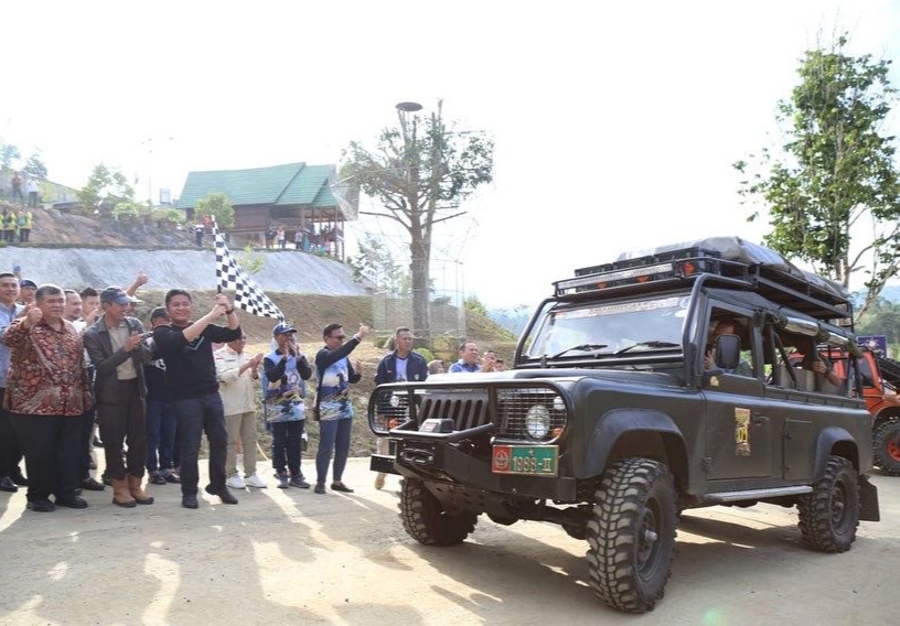 Gubernur Sumatera Selatan Buka Offroad Bekicak di Lahat, Sekaligus Tinjau Akses Penghubung 2 Kecamatan