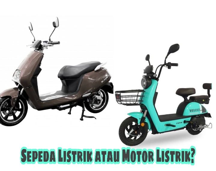 Pertimbangkan Dulu! Mending Sepeda Listrik atau Motor Listrik? Yuk Simak di Sini