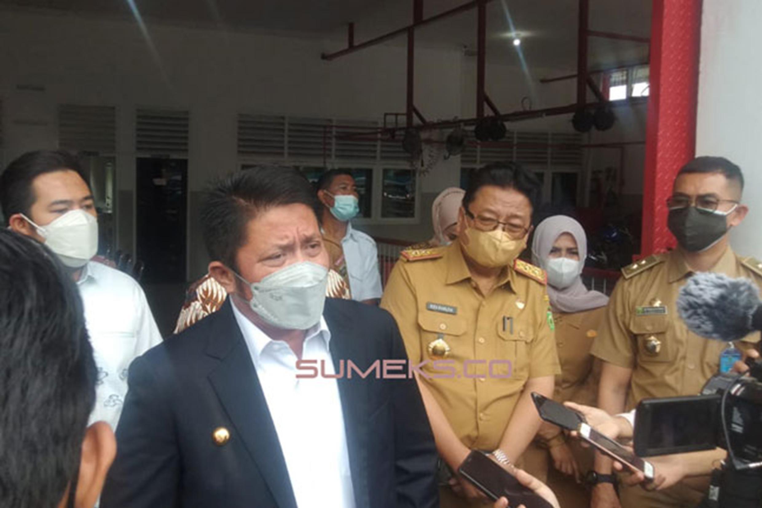 Tinjau Sekolah Tatap Muka, Begini Pesan Gubernur Herman Deru