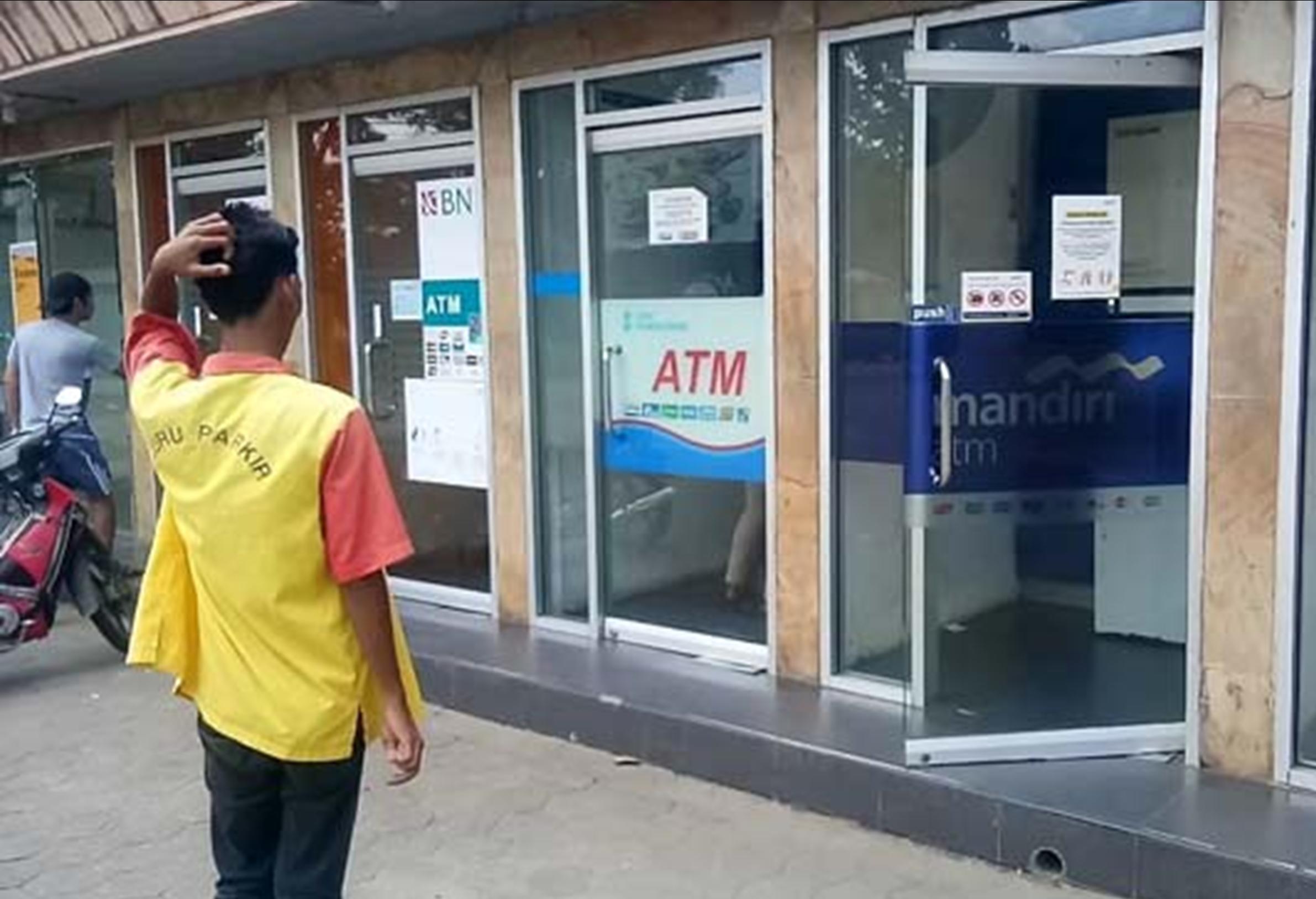 Dalam Sehari Dua Mesin ATM Dibobol Kawanan Pencuri