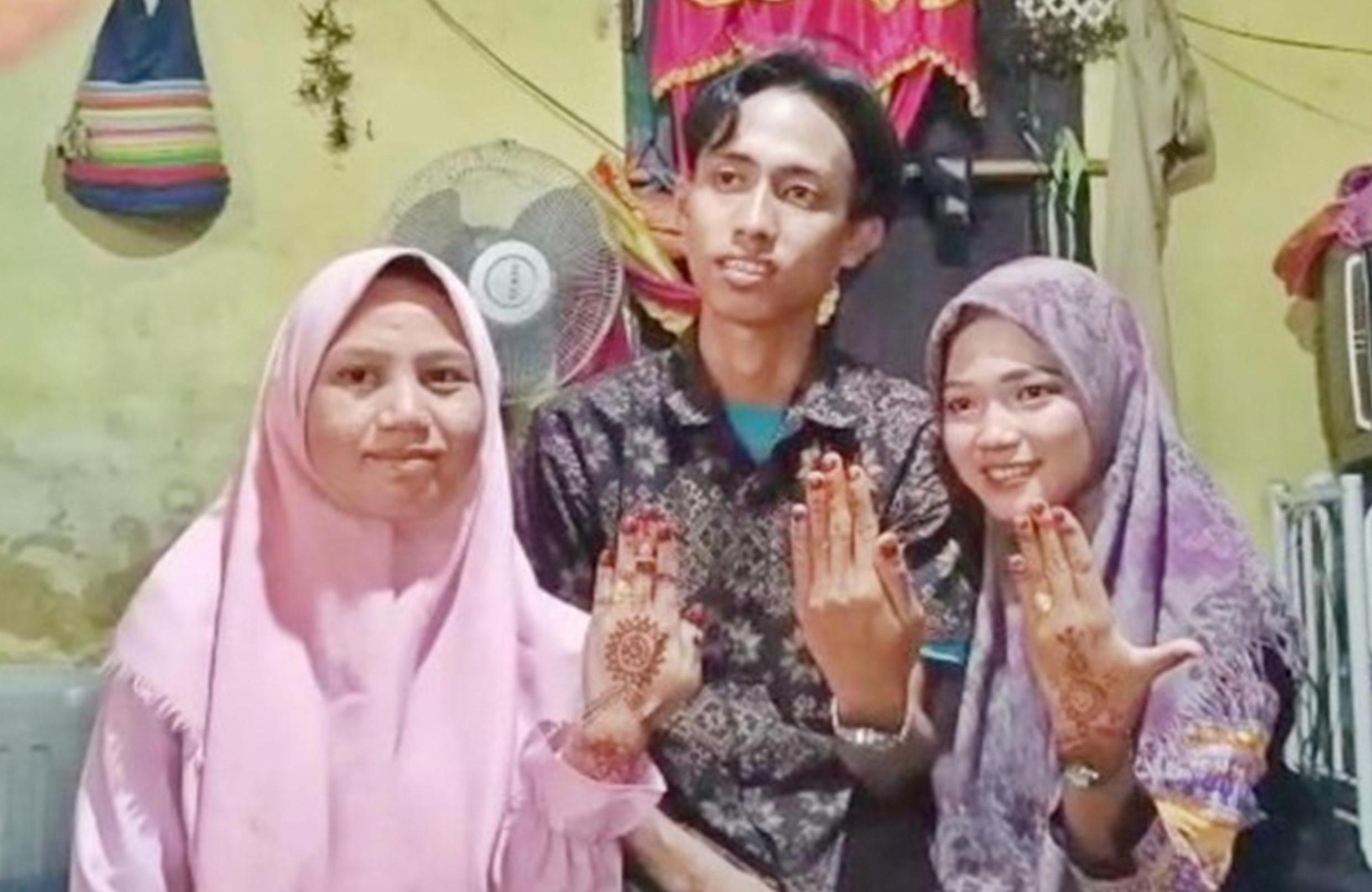 Viral Pria di Empat Lawang Nikahi Dua Gadis Sekaligus