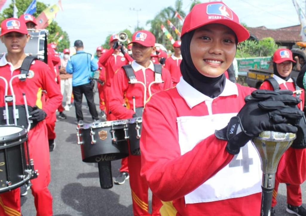 Porprov Sumsel XIII: Drum Band Muara Enim Sabet Juara Umum