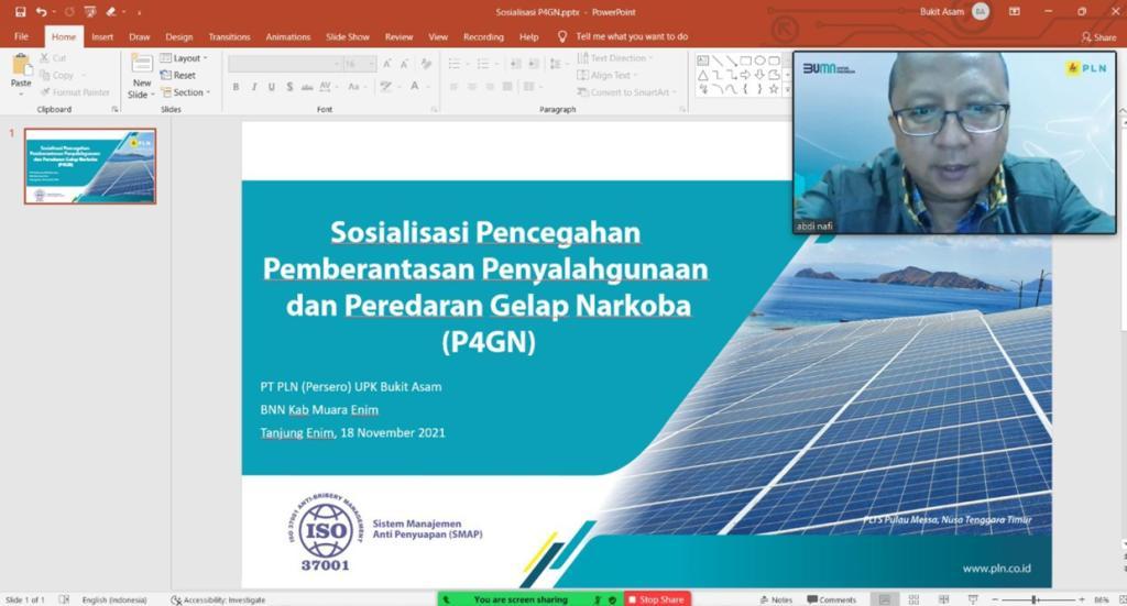 PLN UPK Bukit Asam Kembali Gelar Sosialisasi P4GN