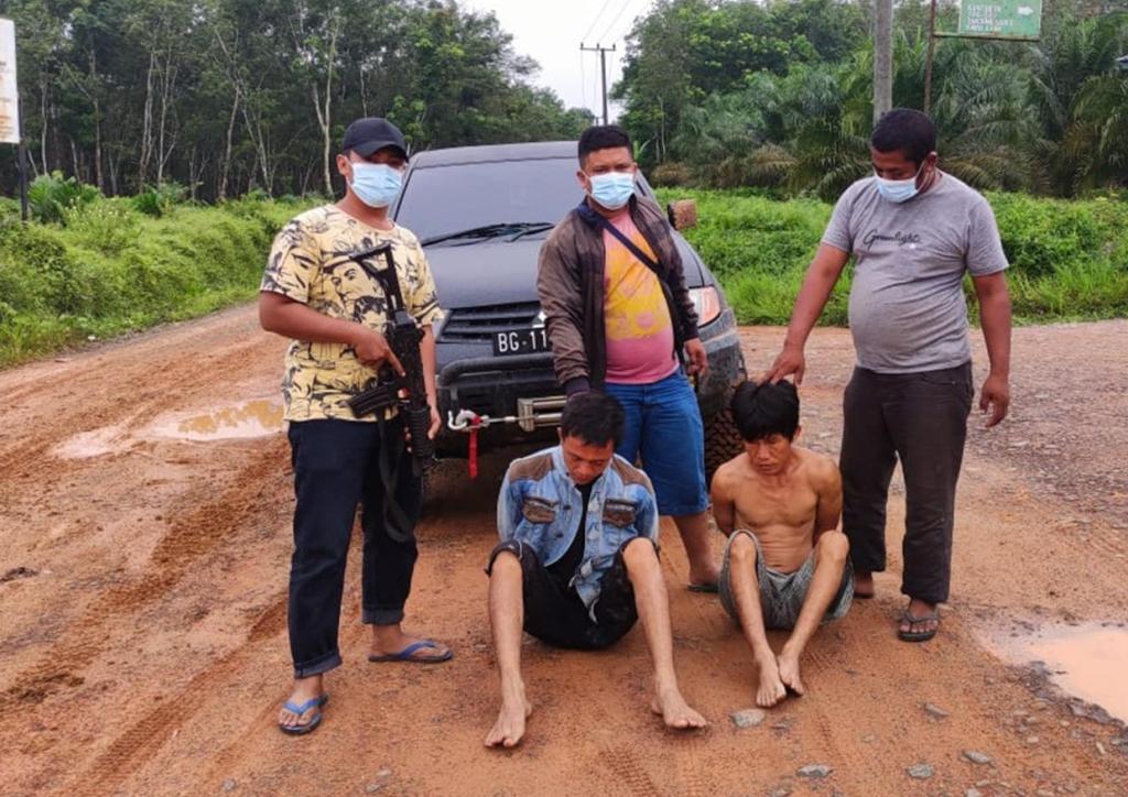 Tanpa Perlawanan, Dua Pelaku Pencurian Sepeda Motor Ditangkap