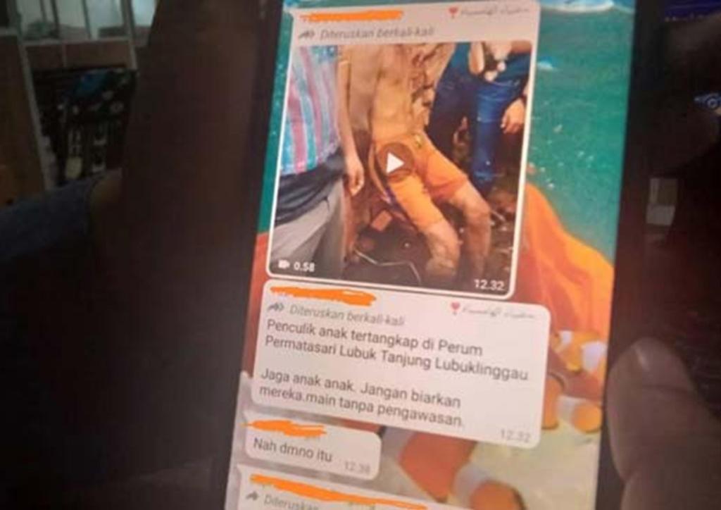 Video Aksi Penculikan di Lubuklinggau Dipastikan Hoaks