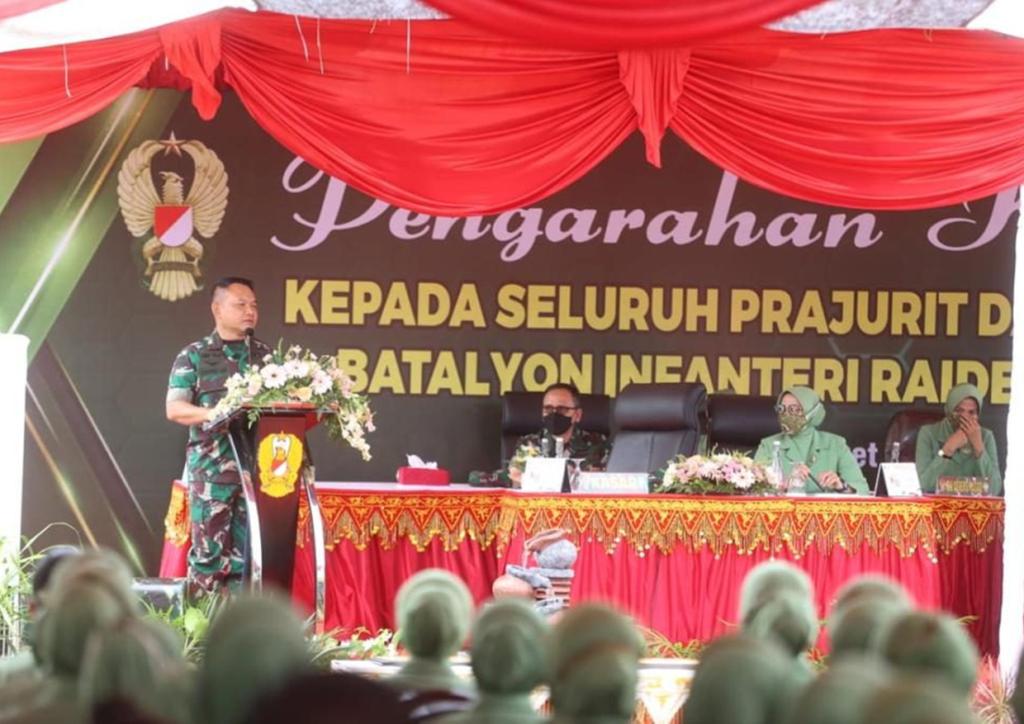 Kasad Dudung Tekankan Prajurit Harus Menjadi Solusi dan Dicintai Rakyat