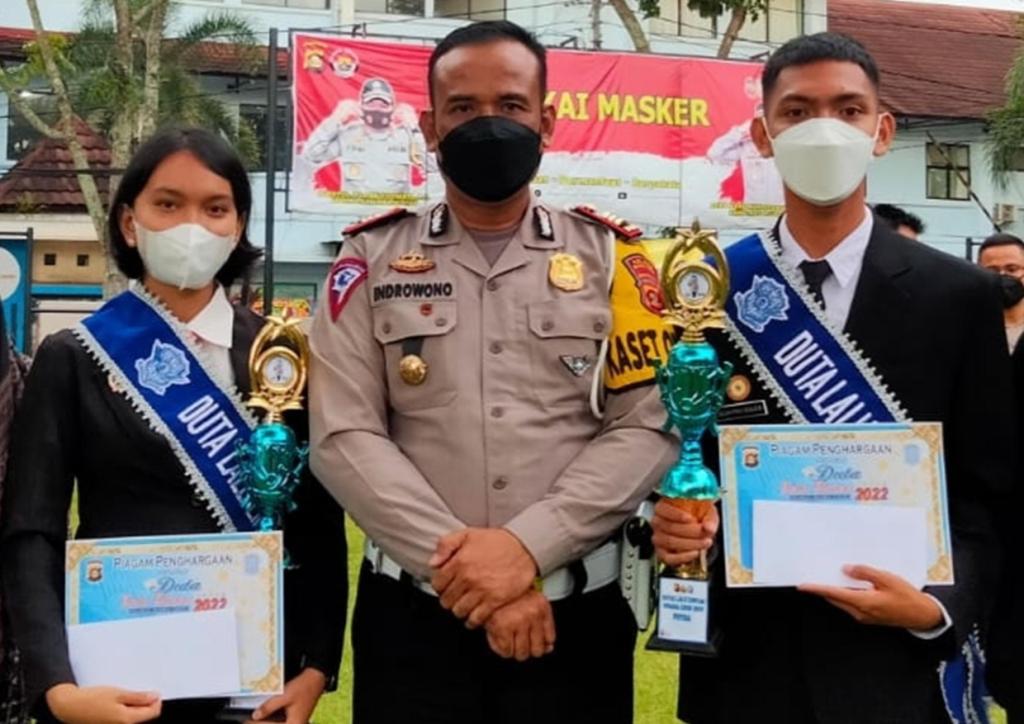 Rara, Siswi SMAN 2 Muara Enim Wakili Kabupaten pada Ajang Pemilihan Duta Lalu Lintas