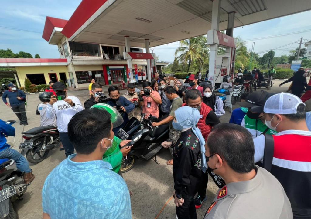 Sidak SPBU, Dirut Pertamina Pastikan Ketersediaan Pertalite