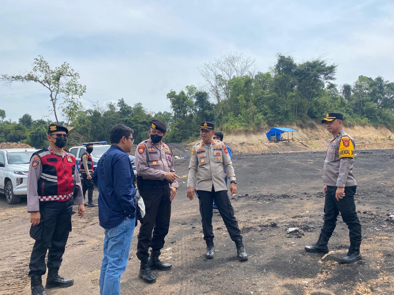 Satgas Gabungan Kembali Tertibkan Tambang Batu Bara Ilegal di Muara Enim