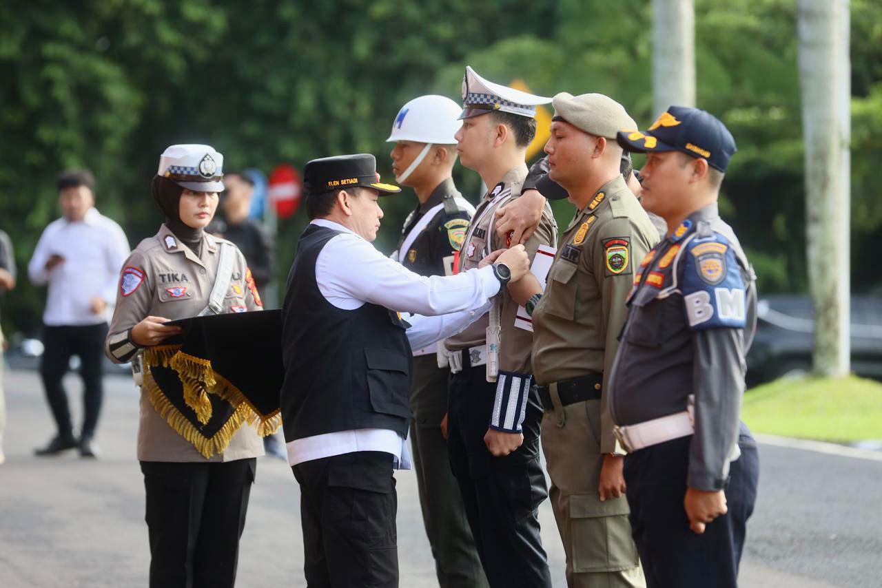 Pj Gubernur Sumsel Pimpin Apel Gelar Pasukan Operasi Lilin Musi 2024