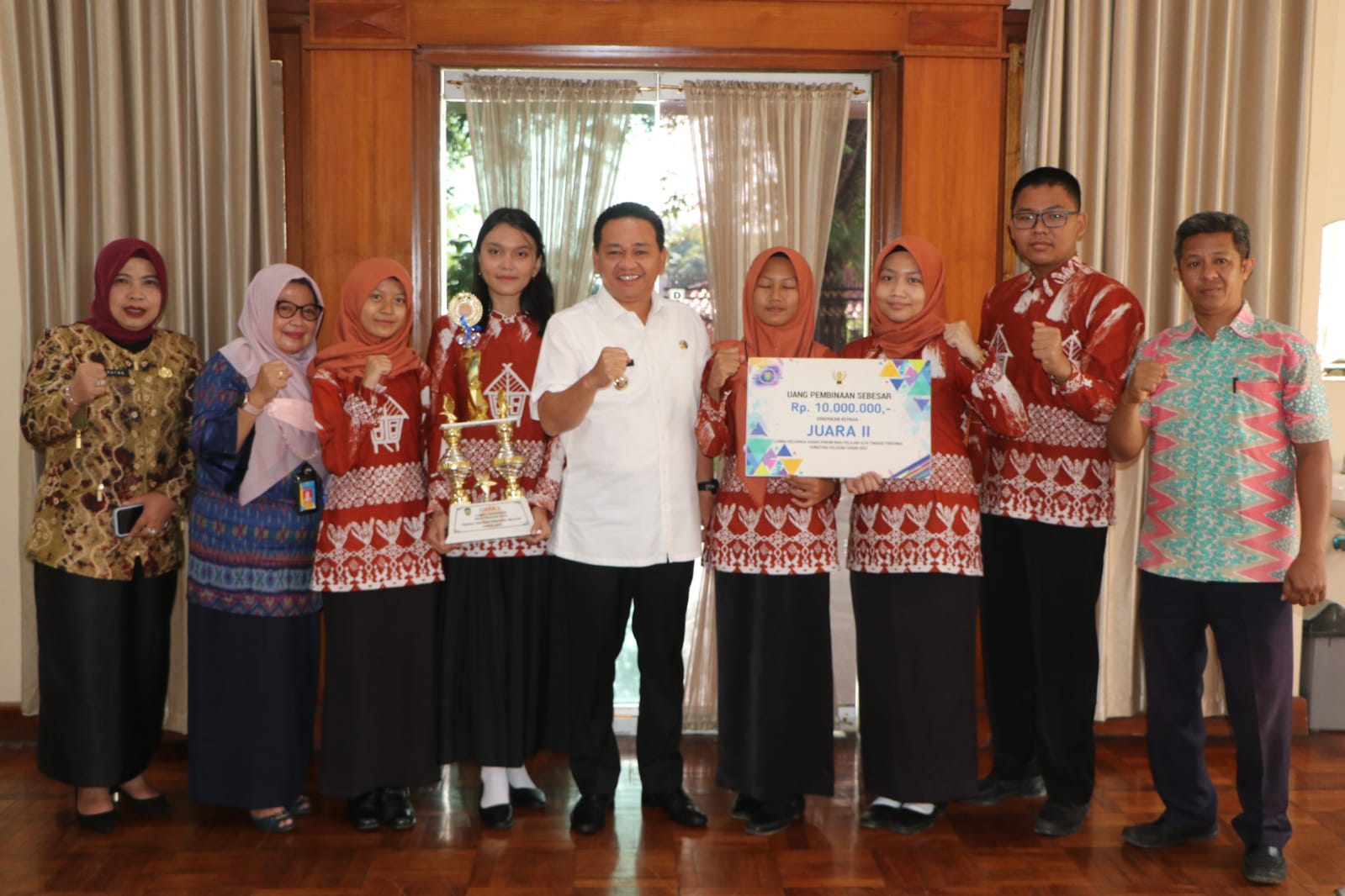 Pj Bupati Kurniawan Apresiasi Pelajar Muara Enim Sabet Juara 2 Lomba Kadarkum se-Sumsel