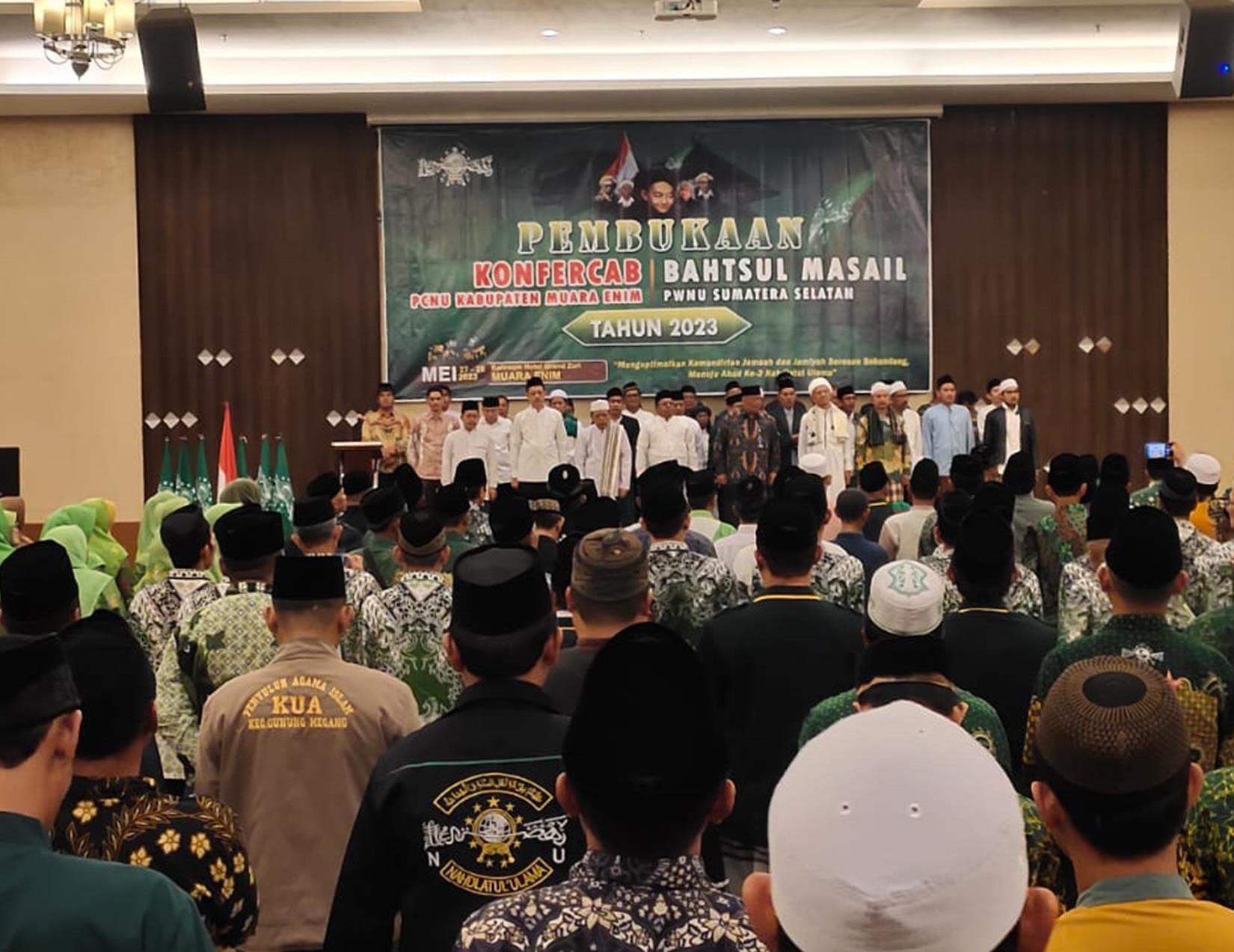 PCNU Muara Enim Sumsel Gelar Konfercab