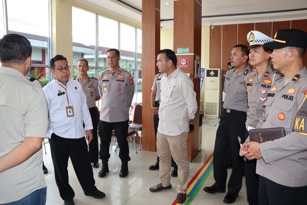 Polda Sumsel Tinjau Kualitas Layanan Publik di Polres Muara Enim