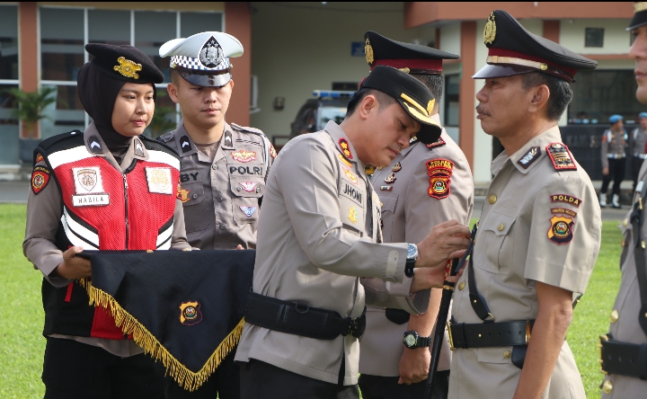 3 Perwira Polres Muara Enim Dimutasi