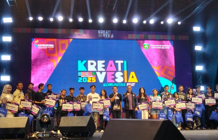 Muara Enim Raih Double Winner di Ajang Pekan Kreativesia Sumsel 2025