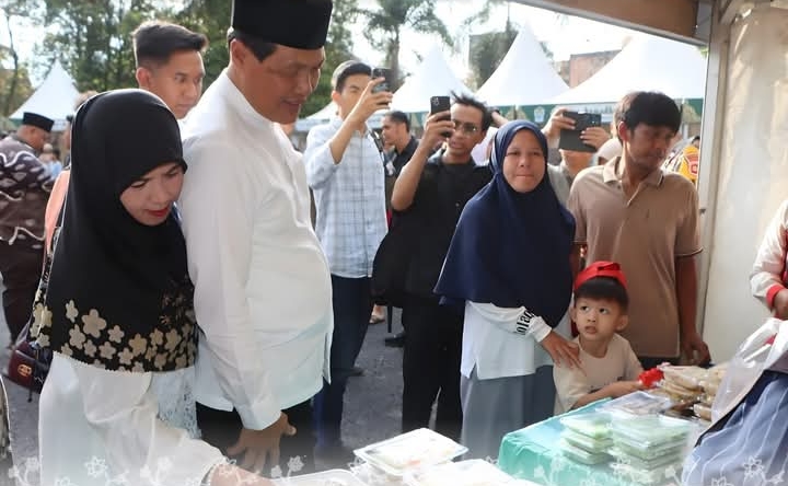 Pasar Ramadan Muara Enim Hadirkan Puluhan Stand Kuliner