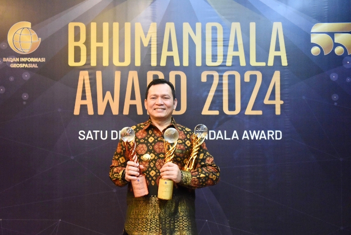 Pemprov Sumsel Borong 3 Penghargaan di Ajang Bhumandala Award Tahun 2024