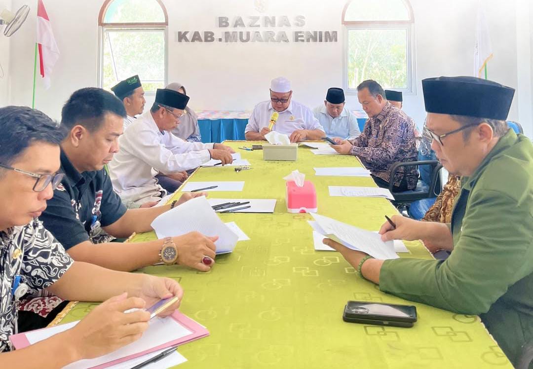 Baznas Muara Enim Tetapkan Zakat Fitrah Rp37.500 per Jiwa